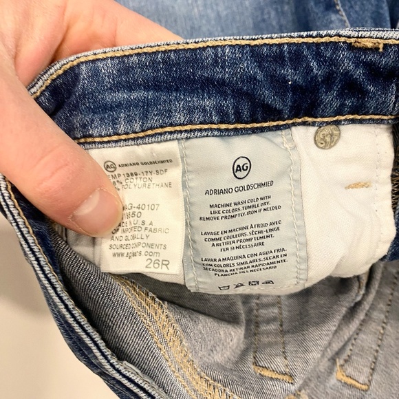 AG Adriano Goldschmied Women's Super Skinny Ankle Legging - 26R - Picture 5 of 10